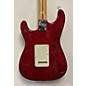 Vintage Fender Vintage 1999 Fender American Deluxe Stratocaster Trans Red Solid Body Electric Guitar