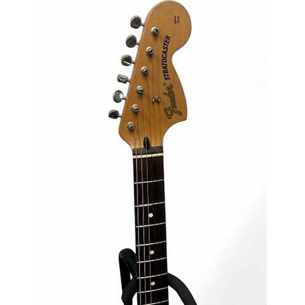 Used 2002 Fender 2002 TOM DELONGE Daphne Blue Solid Body Electric Guitar