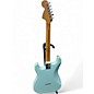 Used 2002 Fender 2002 TOM DELONGE Daphne Blue Solid Body Electric Guitar