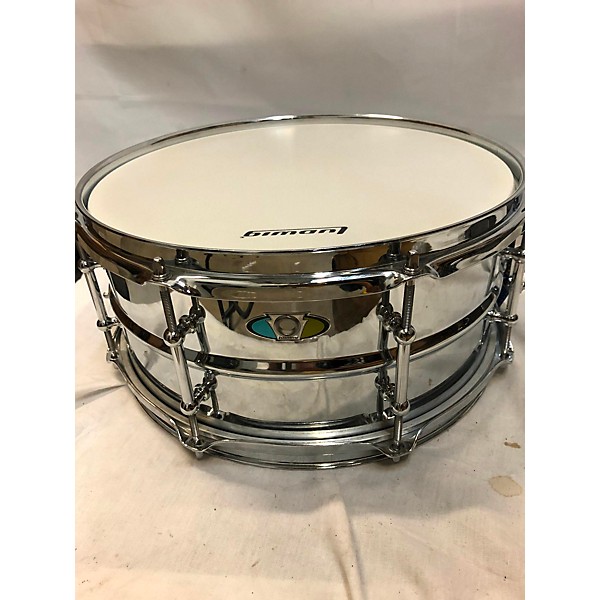 Used Ludwig 13X6 Supralite Snare Drum Chrome Silver 196 | Guitar 