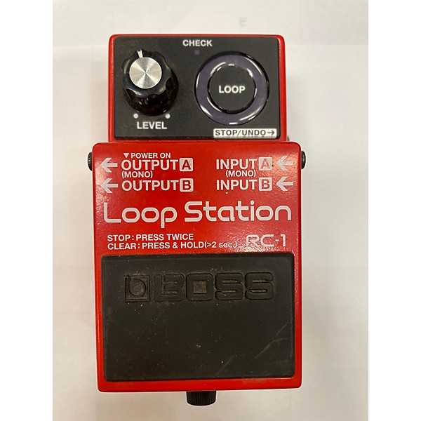 Used BOSS RC1 Loop Station Pedal