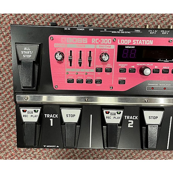 Used BOSS RC300 Loop Station Pedal