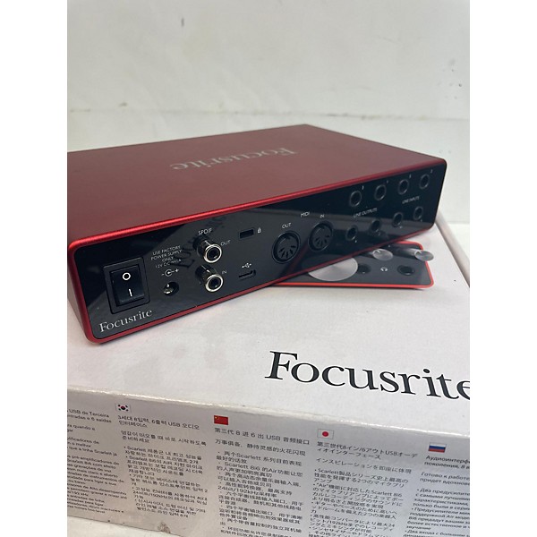 Used Focusrite 2021 Scarlett 8i6 Gen 3 Audio Interface