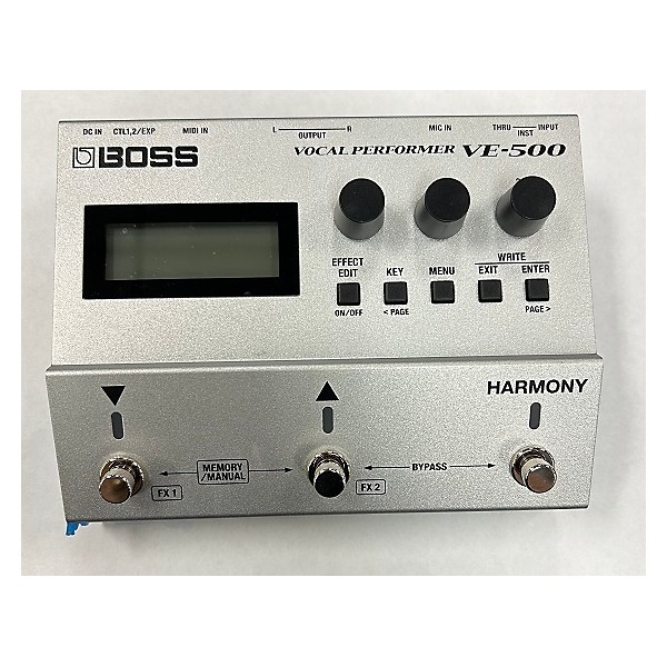 Used BOSS VE500 Vocal Performer Vocal Processor | Guitar Center