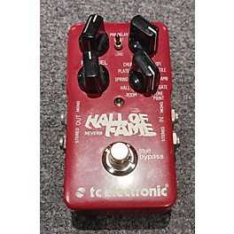 Used TC Electronic Used TC Electronic Hall Of Fame Reverb Effect Pedal