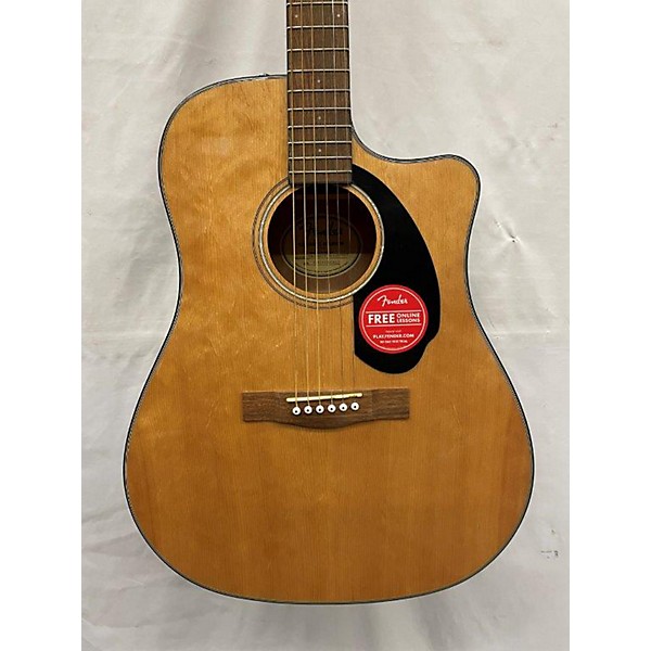 Used Fender CD-60SCE Acoustic Guitar