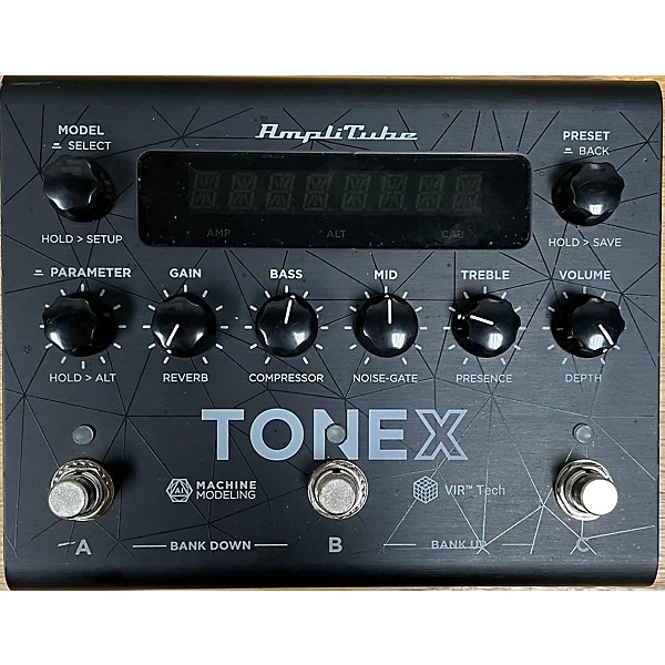 Used IK Multimedia Used IK Multimedia Amplitube Tone X Pedal Effect Processor