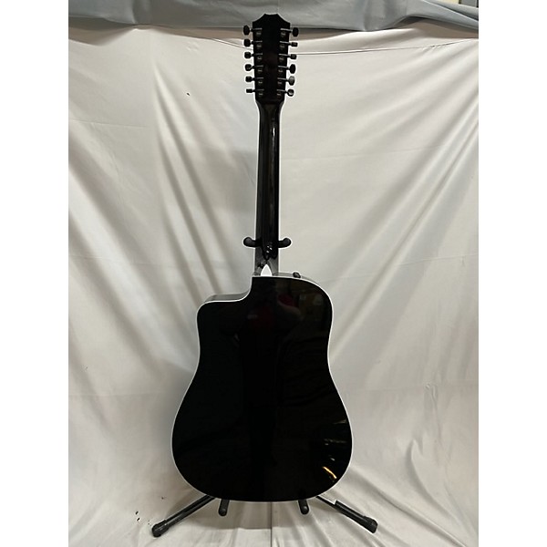 Used Taylor 250CE-BLK DELUXE 12 String Acoustic Electric Guitar