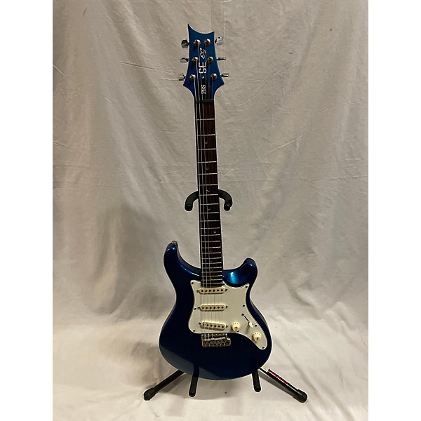 Used PRS Used PRS SE EG Blue Solid Body Electric Guitar