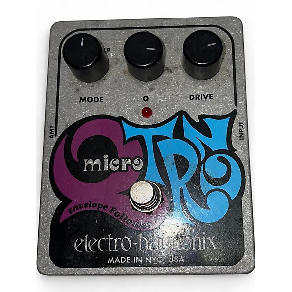 Used Electro-Harmonix Micro Q Tron Envelope Filter Effect Pedal