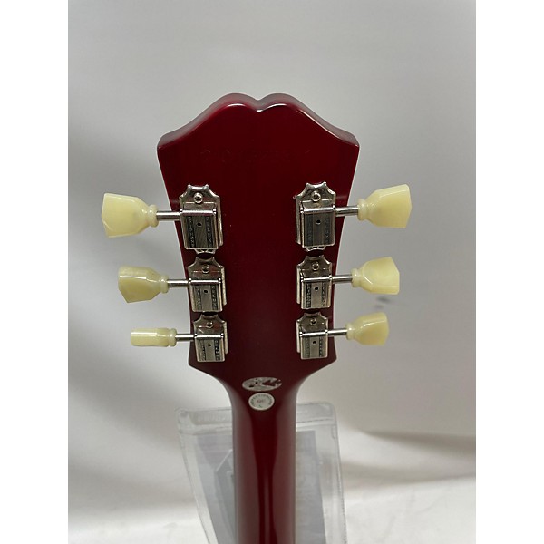 Used Epiphone Used Epiphone 1959 Reissue Les Paul Standard Aged Dark Cherry Solid Body Electric Guitar