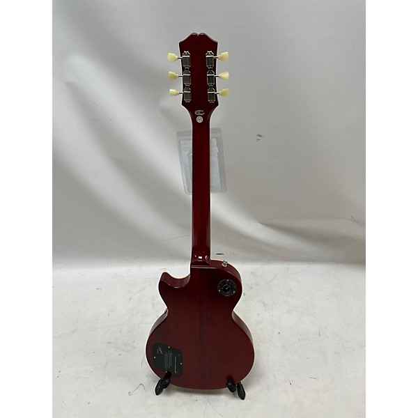 Used Epiphone Used Epiphone 1959 Reissue Les Paul Standard Aged Dark Cherry Solid Body Electric Guitar