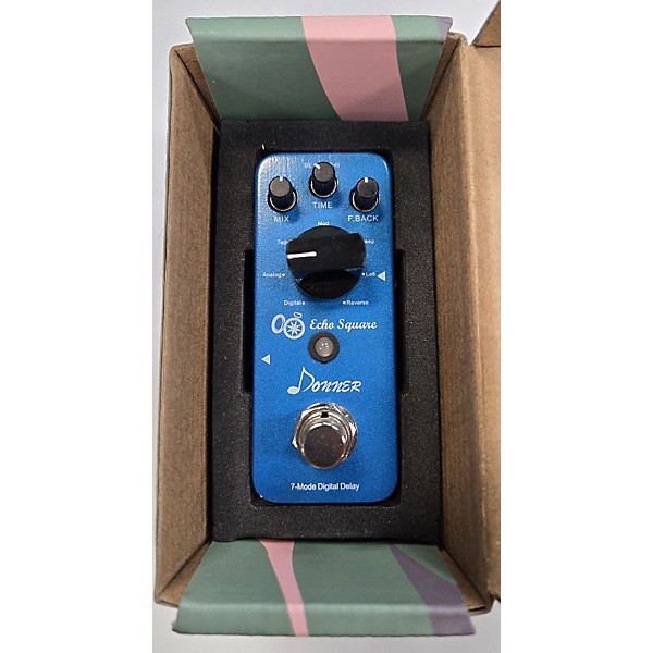 Used Donner ECHO SQUARE Effect Pedal