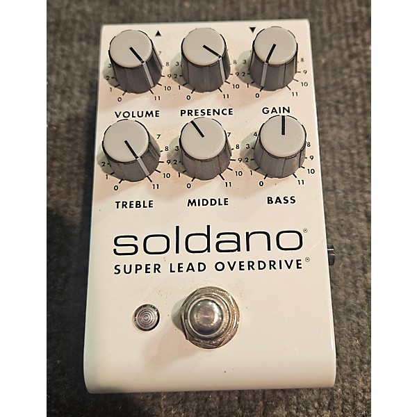 Used Soldano SUPER LEAD OVERDRIVE Effect Pedal