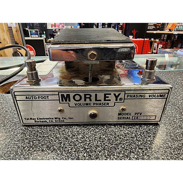 Vintage Morley 1970s PFV VOLUME PHASER Effect Pedal