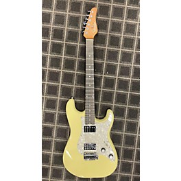 Used Schecter Guitar Research Used Schecter Guitar Research JACK FOWLER SIGNATURE STRAT STYLE Olympic White Solid Body Ele...