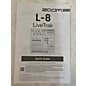 Used Zoom LIVETRAK L8 MultiTrack Recorder