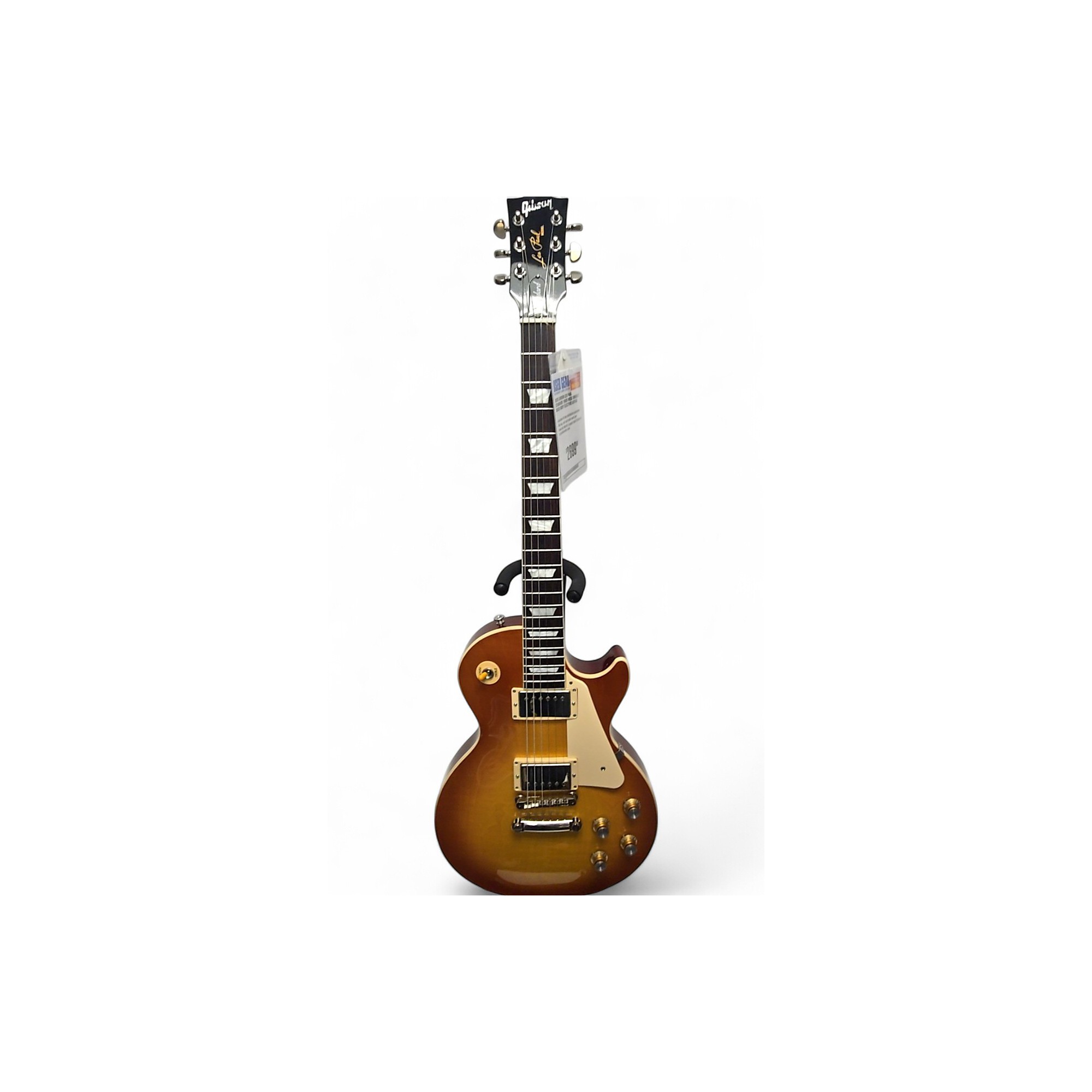2006 Gibson Les Paul Standard Electric Guitar Charcoal Flame