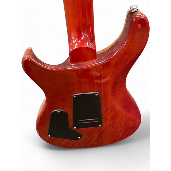Used PRS SE Custom 24 Orange Solid Body Electric Guitar