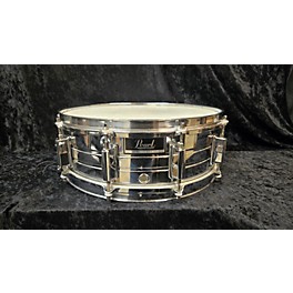 Used Pearl Used Pearl 4X14 Modern Utility Steel Snare Drum Clear