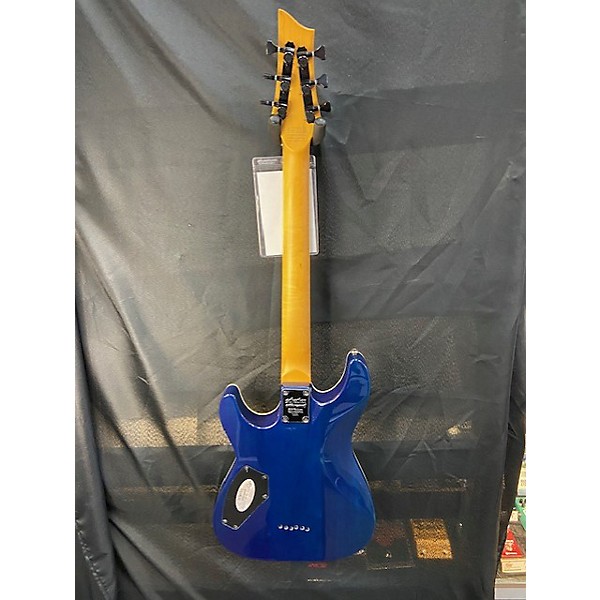 Used Schecter Guitar Research Used Schecter Guitar Research Omen Extreme 6 Blue Solid Body Electric Guitar