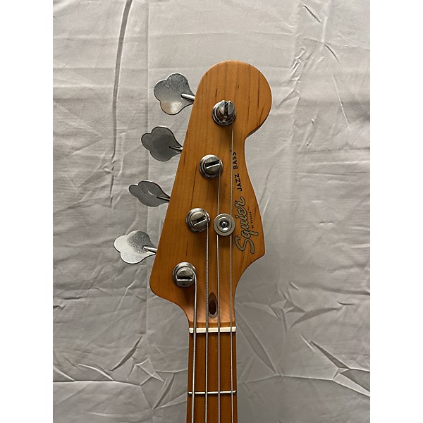 Used Squier 40th Anniversary Jazz Bass Vintage Edition Electric Bass Guitar