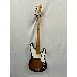 Used Ampeg Used 2024 Fender American Vintage II 1954 Precision Bass 2 Color Sunburst Electric Bass Guitar