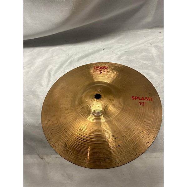 Used Paiste 10in 2002 Splash Cymbal