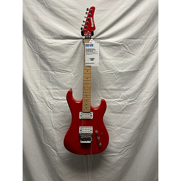 Used Kramer Used Kramer Pacer Classic Red Solid Body Electric Guitar