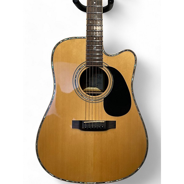Used Zager ZAD900CE Natural Acoustic Guitar