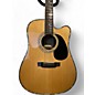 Used Zager ZAD900CE Natural Acoustic Guitar