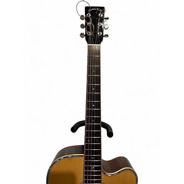 Used Zager ZAD900CE Natural Acoustic Guitar
