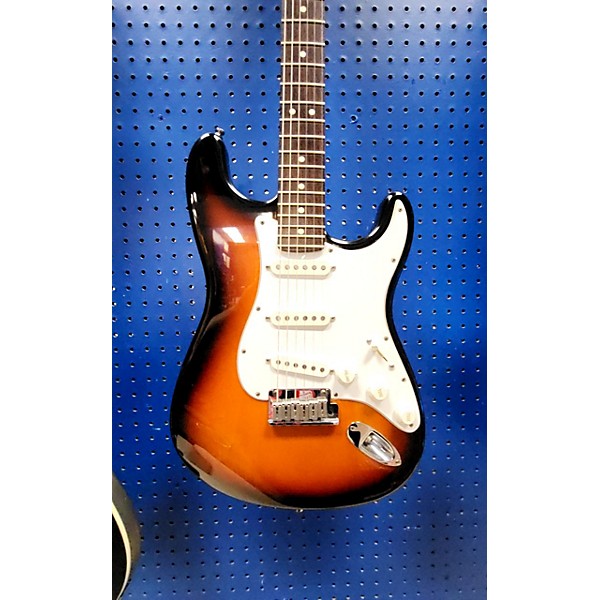 Used Fender Used Fender American Standard Stratocaster Sunburst Solid Body Electric Guitar