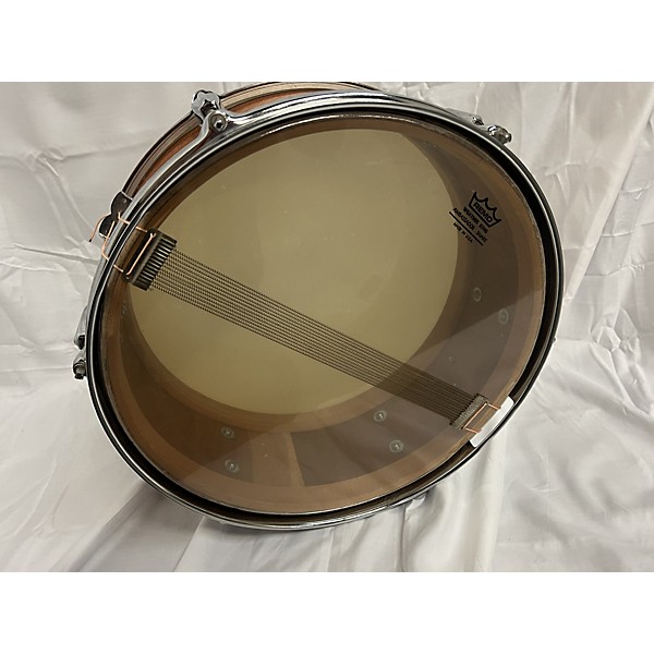 Used Used 1960s Zim Gar 5.5X14 Snare Drum Orange Sparkle