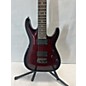 Used Schecter Guitar Research Used Schecter Guitar Research Damien Elite-7 Candy Apple Red Solid Body Electric Guitar thumbnail