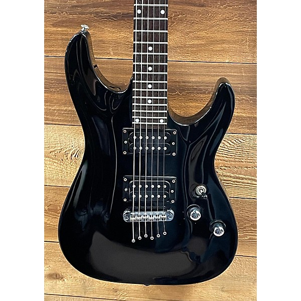 Used Schecter Guitar Research Used Schecter Guitar Research Omen 6 Black Solid Body Electric Guitar