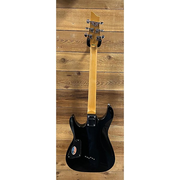 Used Schecter Guitar Research Used Schecter Guitar Research Omen 6 Black Solid Body Electric Guitar