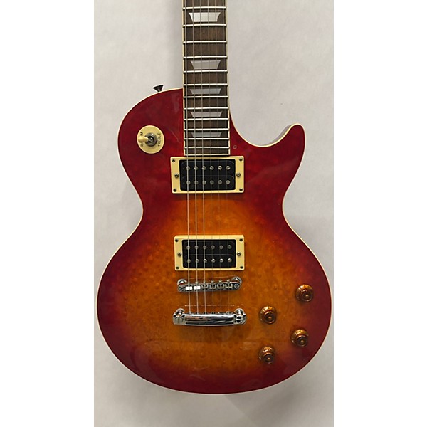 Used Epiphone Used Epiphone Les Paul Classic Birdseye Flame Birdseye Solid Body Electric Guitar