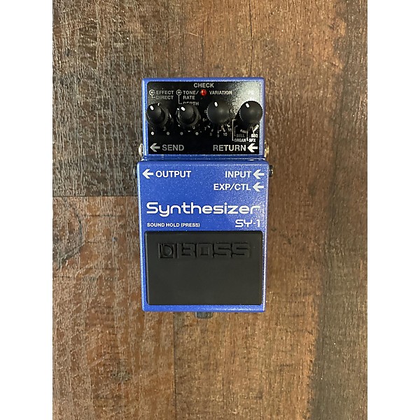 Used BOSS SY-1 SYNTHESIZER EFFECT PEDAL Effect Pedal