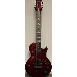 Used Schecter Guitar Research Used Schecter Guitar Research Solo-II Apocolypse Red Reign Solid Body Electric Guitar