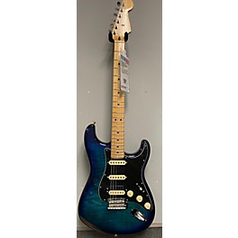 Used Fender Used Fender Player Stratocaster HSS Plus Top Blue Burst Solid Body Electric Guitar