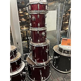 Used PDP by DW Used PDP By DW 5 piece Pacific Series Kit Burgundy Drum Kit