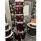 Used PDP by DW Used PDP By DW 5 piece Pacific Series Kit Burgundy Drum Kit thumbnail