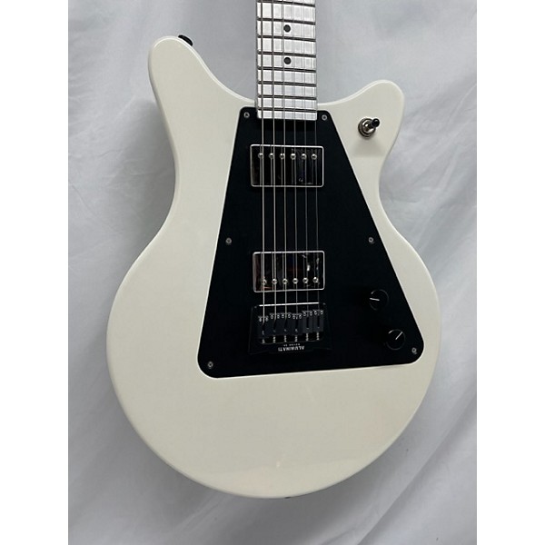 Used Used Aluminati Nebula DX House Of Kolor Pearl White Solid Body Electric Guitar