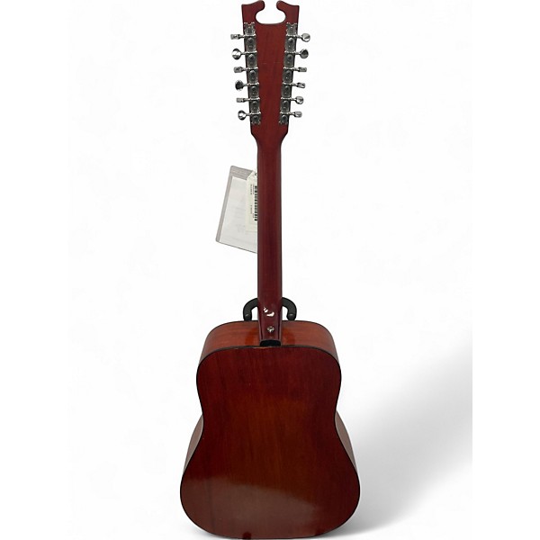 Vintage 1970s Harptone EN12 Natural 12 String Acoustic Guitar