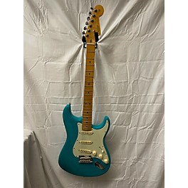 Used Fender Used 2021 Fender American Professional II Stratocaster Miami Blue Solid Body Electric Guitar