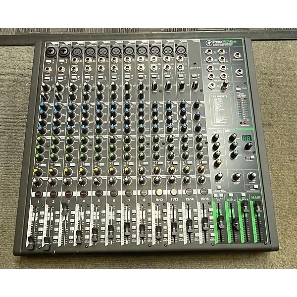 Used Mackie PROFX16 Unpowered Mixer