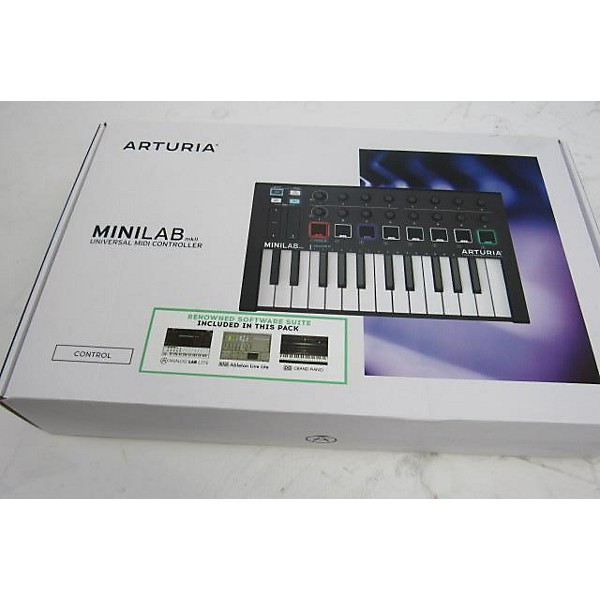 Used Arturia Minilab MKII MIDI Controller