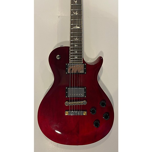 Used PRS Used PRS SE Singlecut McCarty 594 Trans Red Solid Body Electric Guitar