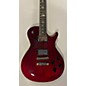 Used PRS Used PRS SE Singlecut McCarty 594 Trans Red Solid Body Electric Guitar